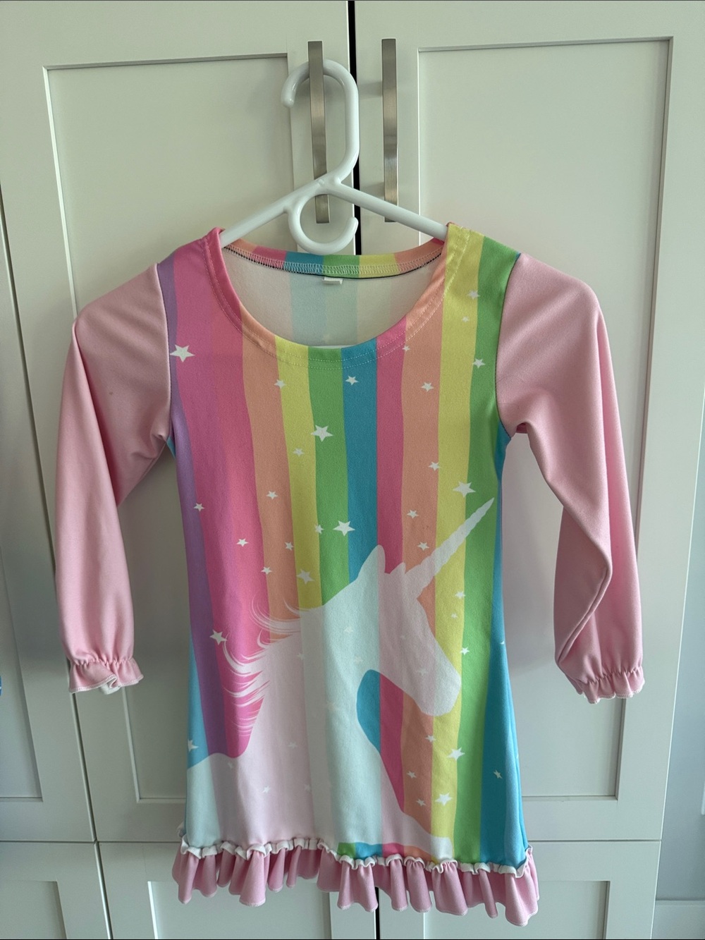 Target Girls' Unicorn Nightgown in Pink, Rainbow